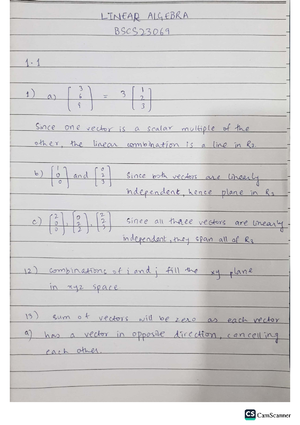 MIT Lecture notes for linear algebra - ZOOMNOTES FOR LINEAR ALGEBRA ...