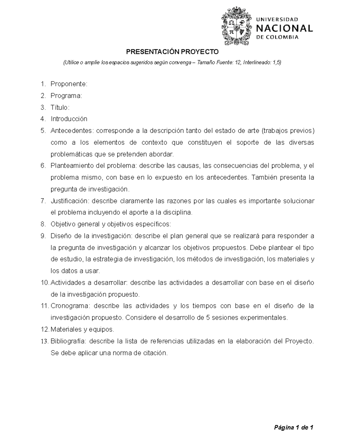 Formato Presentacin de Proyecto de Investigación-Metodos ...