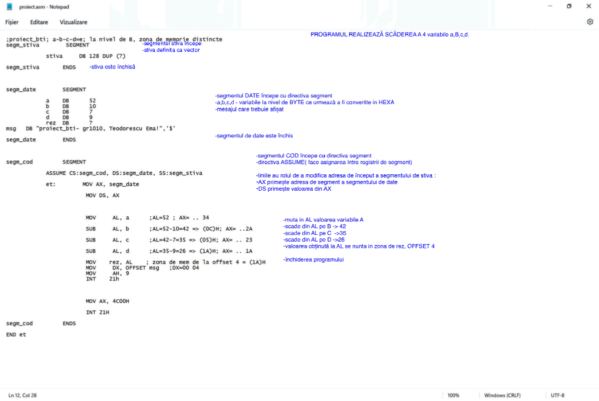 Adobe Scan 17 Jan 2023 - Tema - I proiect - Notepad Fi!?ier Editare ...