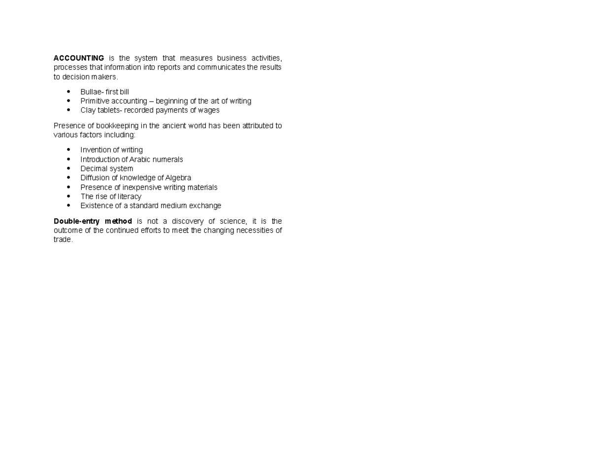 Basic Acc-Notes - rnono - ACCOUNTING is the system that measures ...