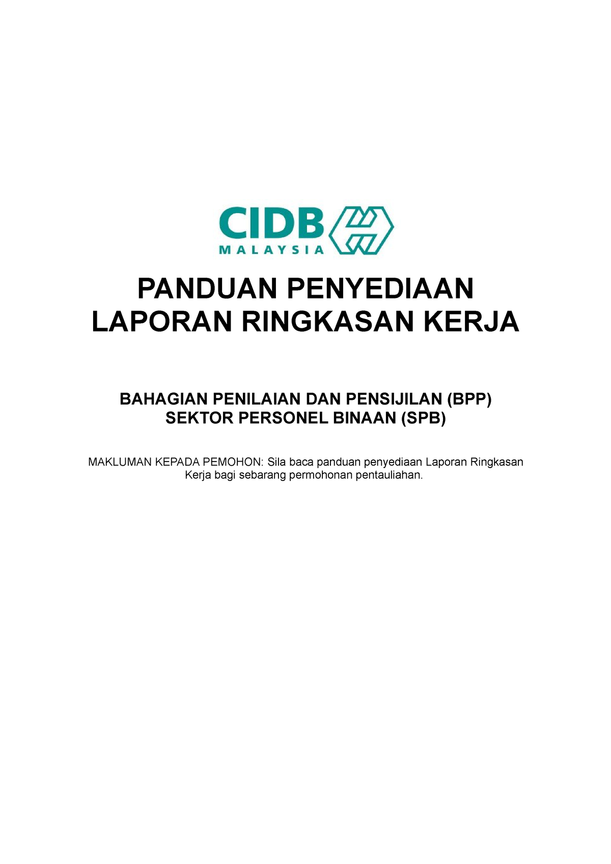 Panduan Penyediaan Laporan Projek 02 BPP - PANDUAN PENYEDIAAN LAPORAN ...