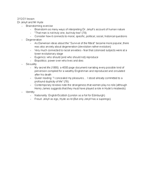 Victorian Literature Class Notes - 16/11/ Victorian empire - Victorian ...
