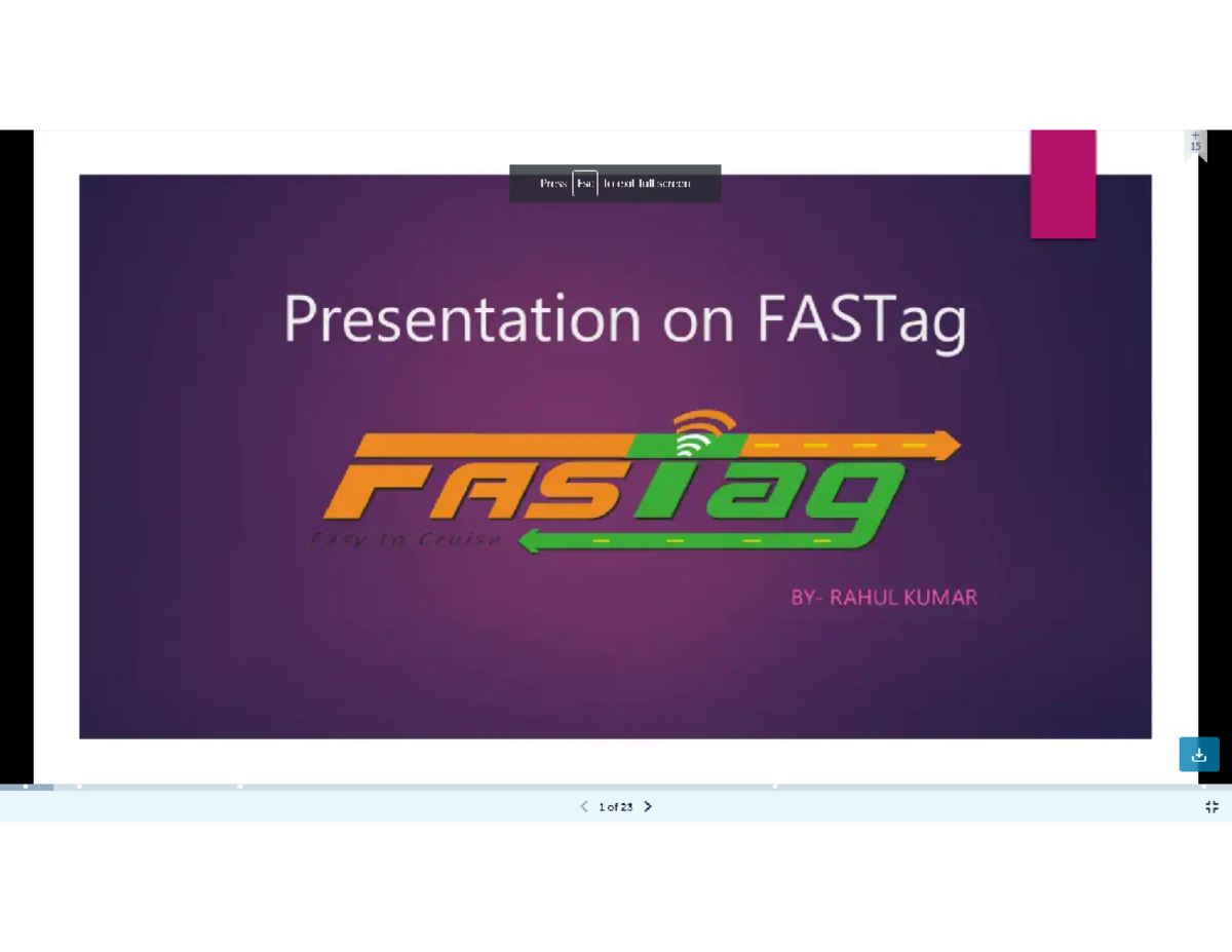 Fast Tag Presentation 2 Fast Tag Presentation 2 Basic Electrical