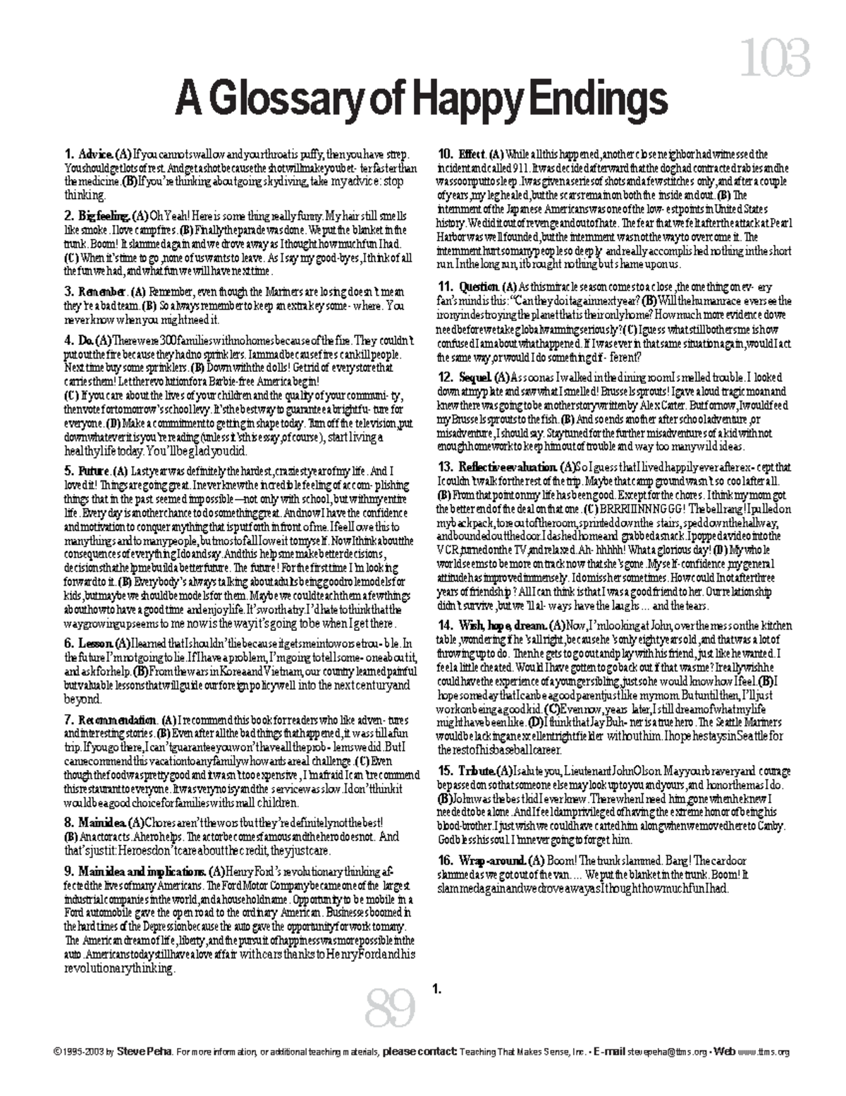 Good+endings+ - READ EVERYTHING CAREFULLY READ EVERYTHING CAREFULLY ...