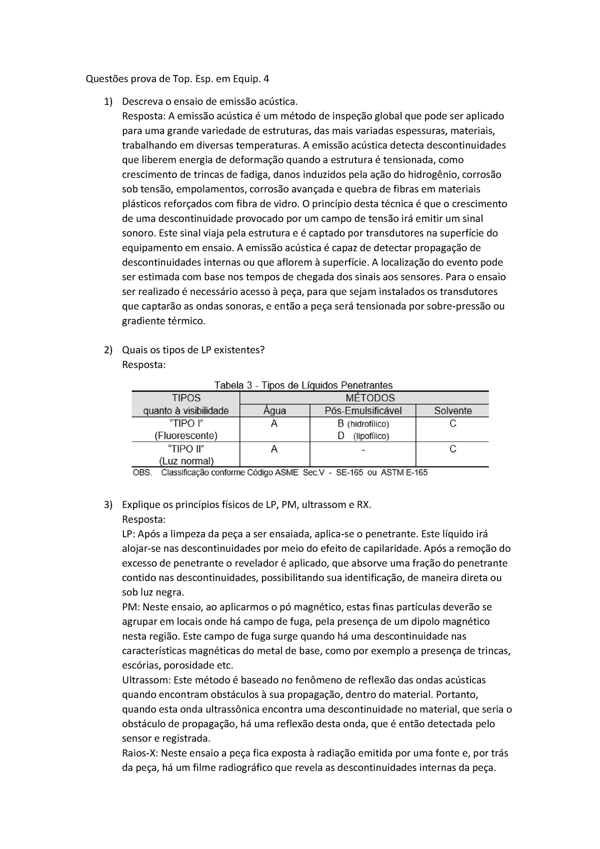 Prova Junho 2016 Questões E Respostas Questões Prova De Top Esp Em Equip 4 1 Descreva O 6748