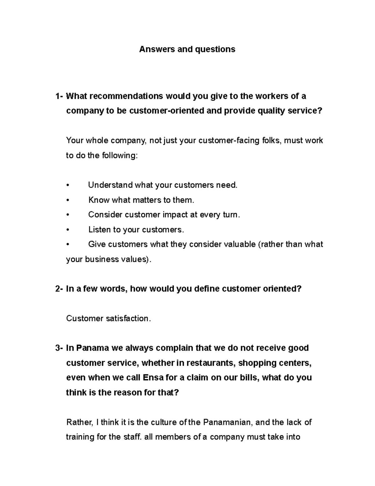 Answers And Questions Parcial De Ingles Answers And Questions 1 Answers And Questions Parcial De Ingles Answers And Questions 1
