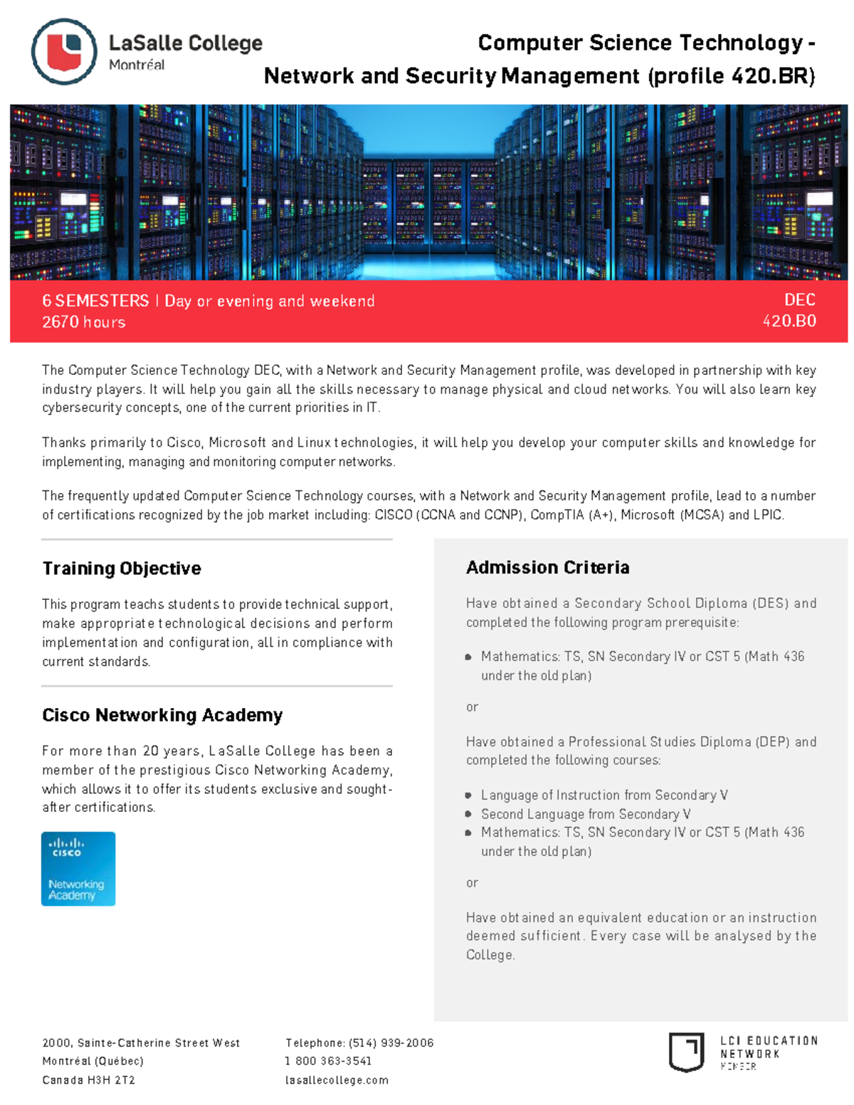 Dec network administration courses Pdf Brochure en - Computer Science ...