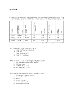 geography grade 11 november 2022 p2 memo