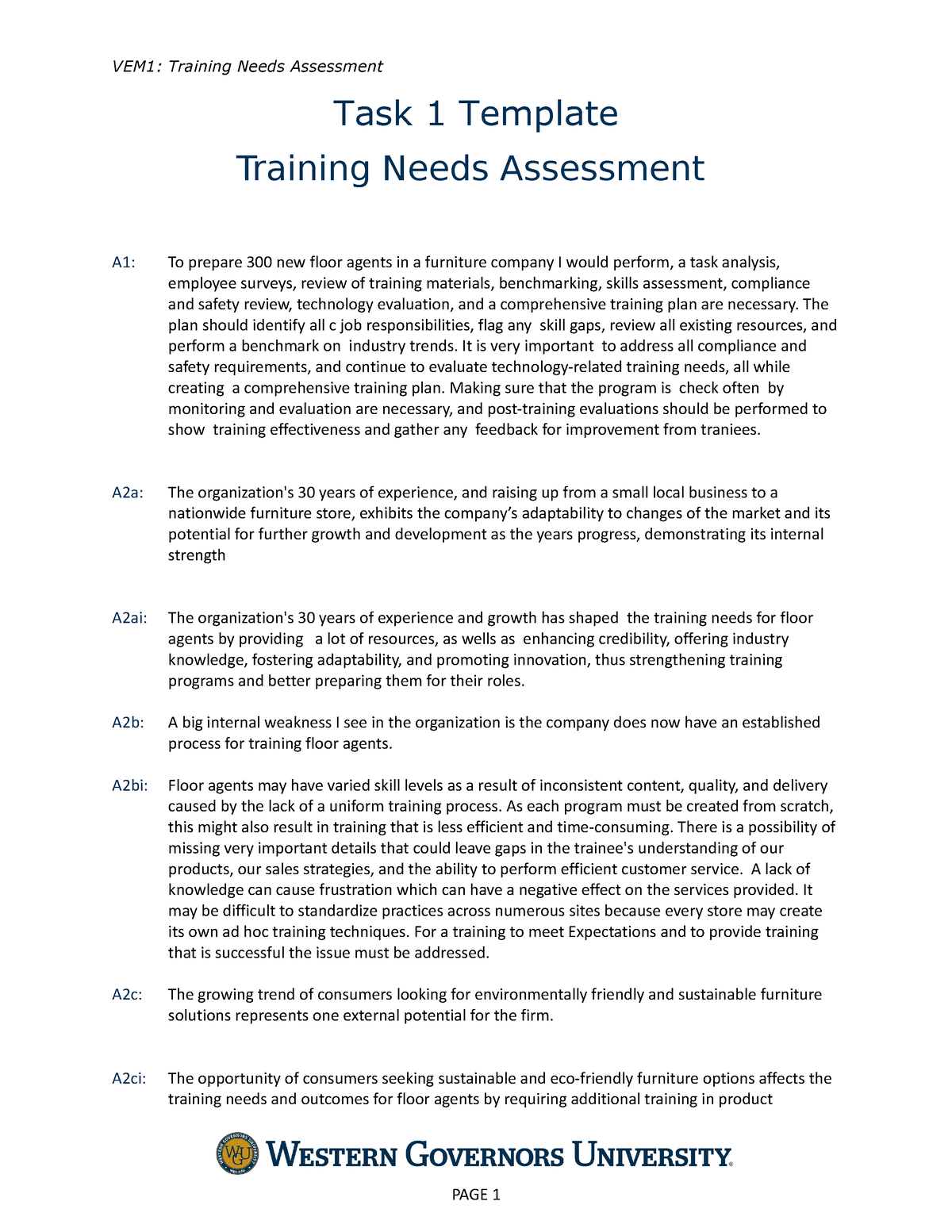 assessment task 2 state of the nation report and presentation