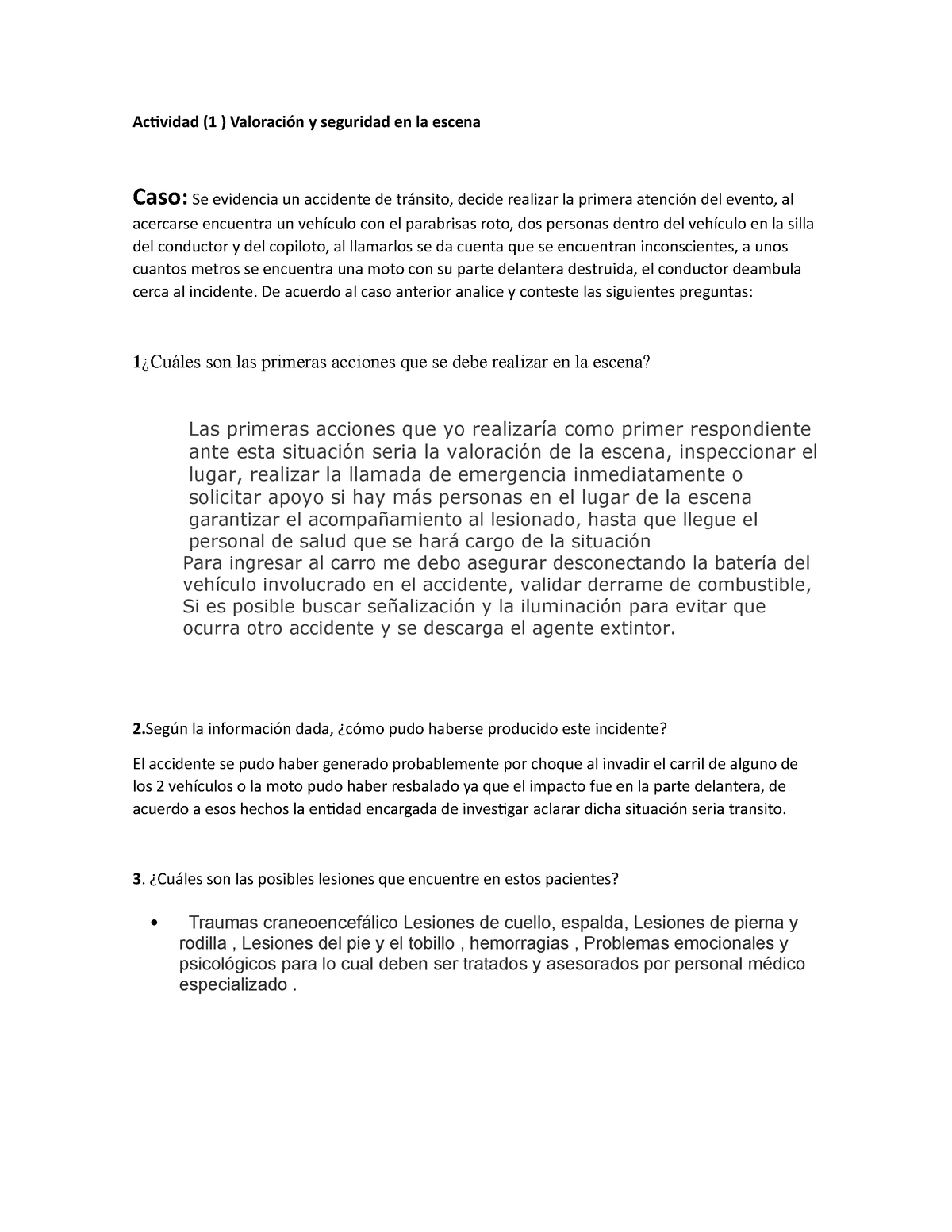 Acciones Basicas Para La Atencion De Una Persona Con Afectacion De La Salud Actividad 1 7607