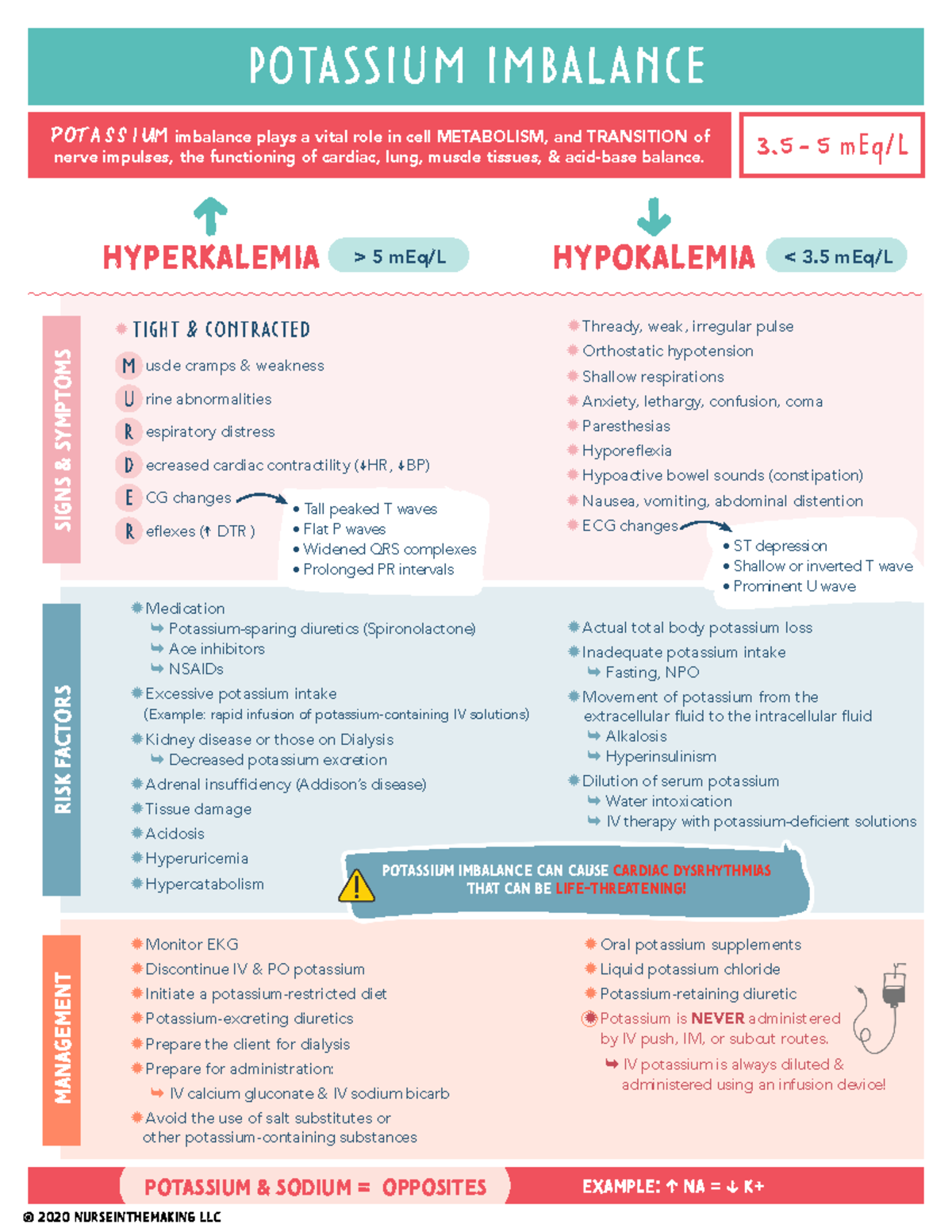 Electrolyte Imbalances Nurse In The Making Online ...