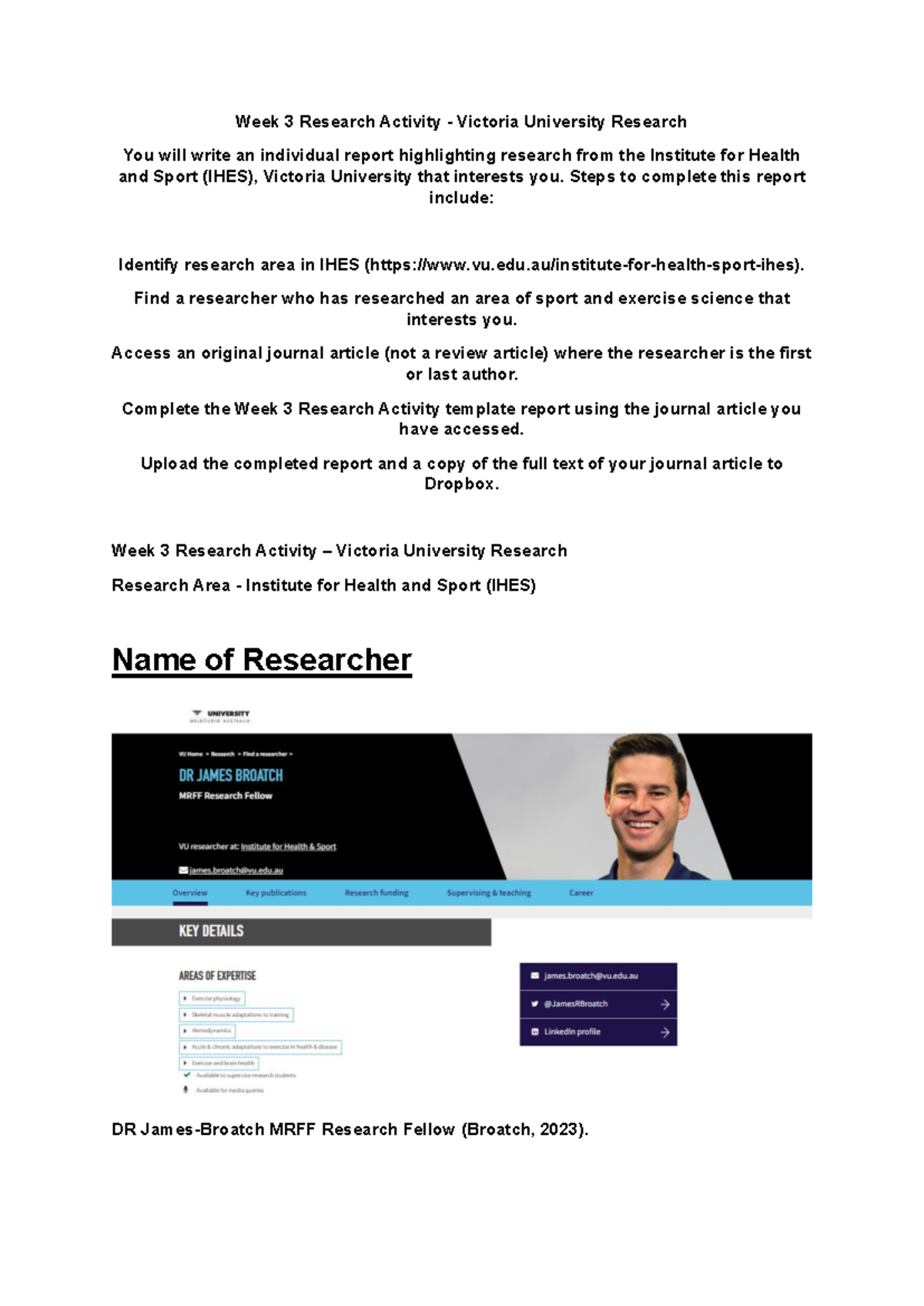 Week 3 Research Activity - Week 3 Research Activity - Victoria ...