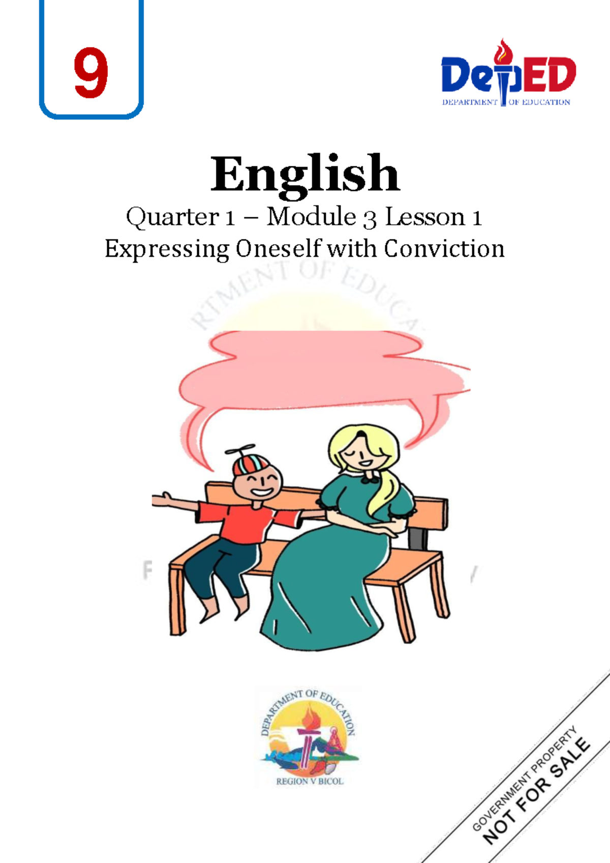 Module 3 Lesson 1 English Quarter 1 Module 3 Lesson 1 Expressing