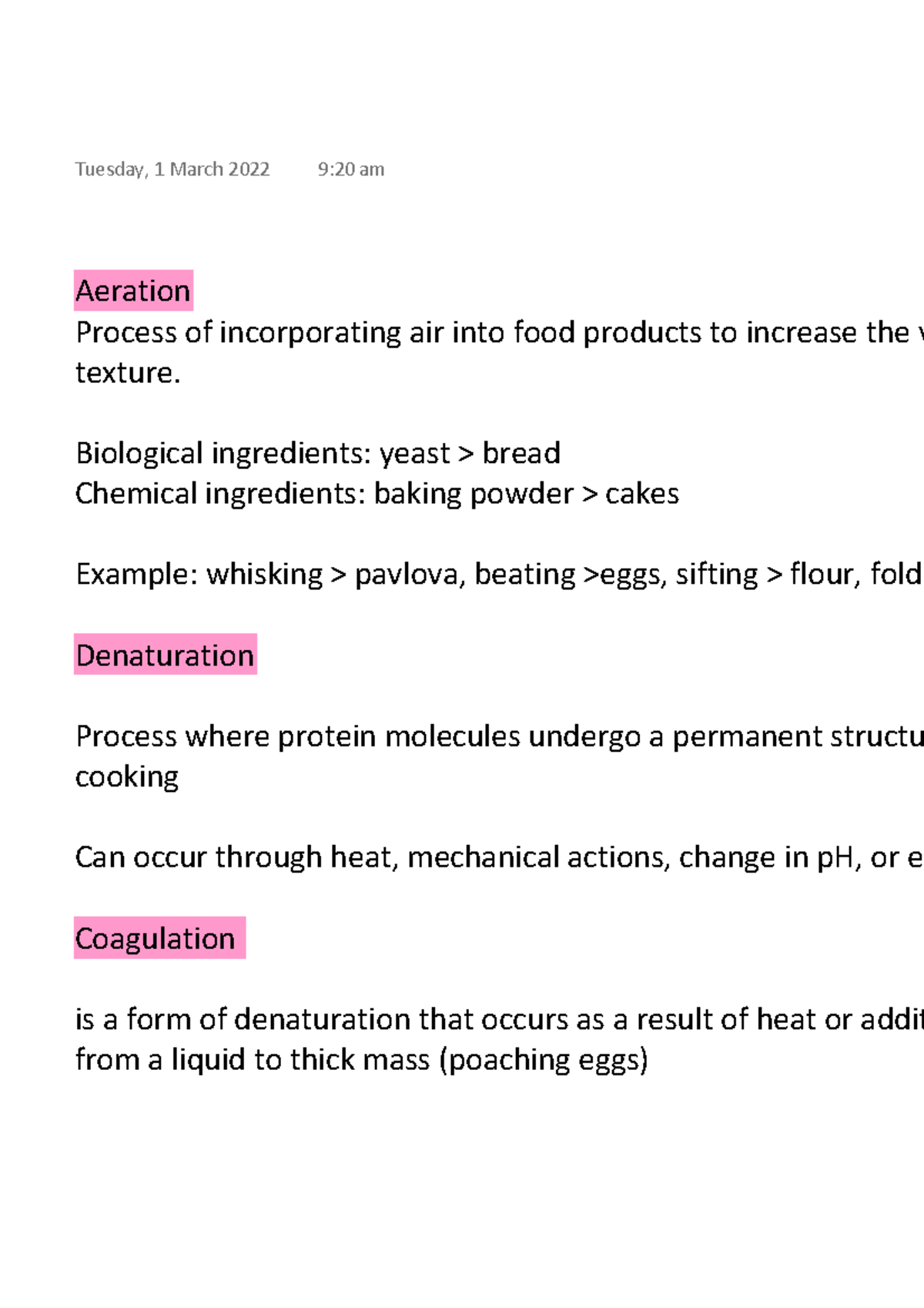Chapter 5 food technology - Studocu