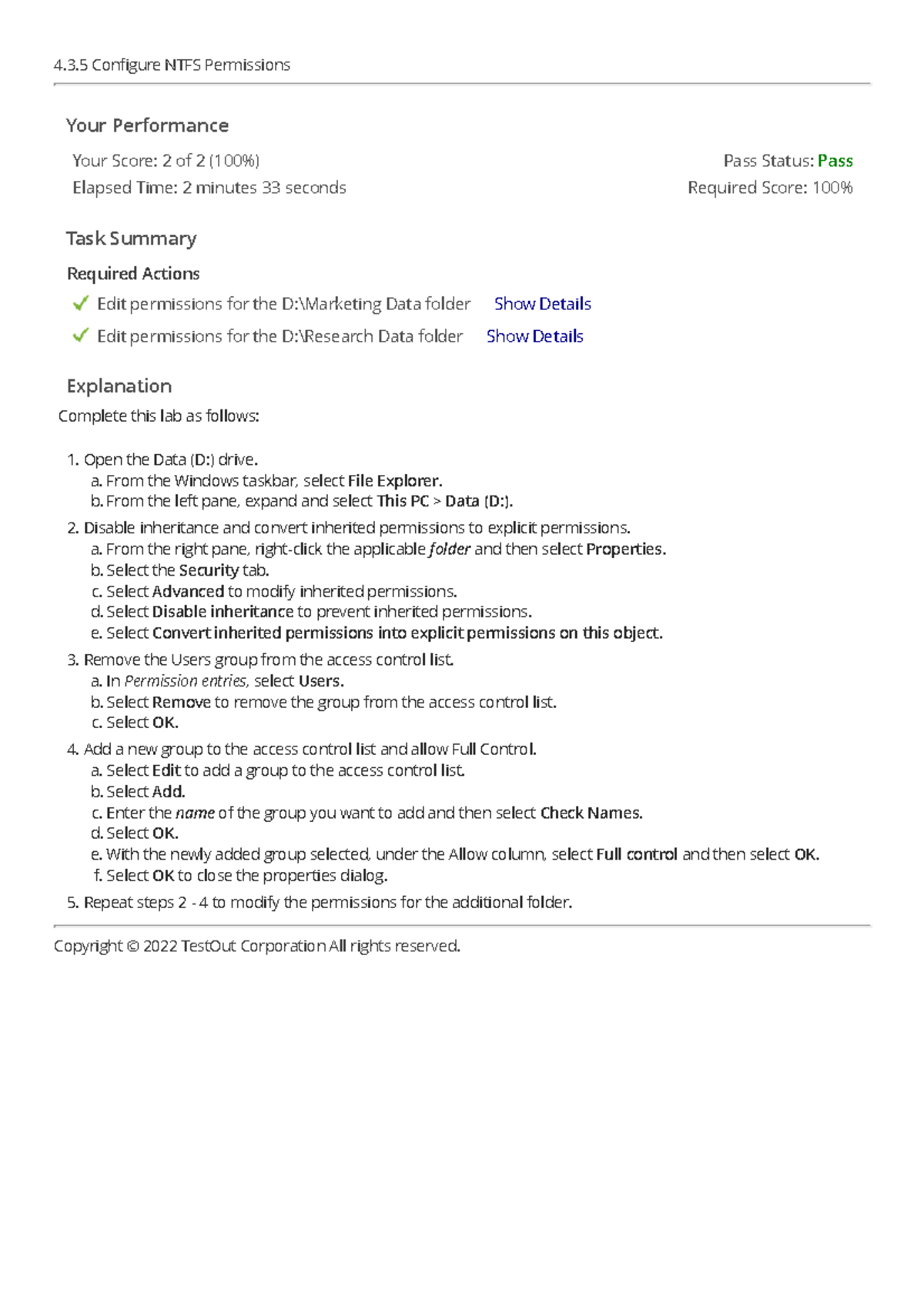 4-3-5-configure-ntfs-permissions-pass-status-pass-required-score