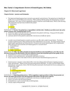 Chapter 13 summary - Dental hygiene - Chapter 13 Program Evaluation ...