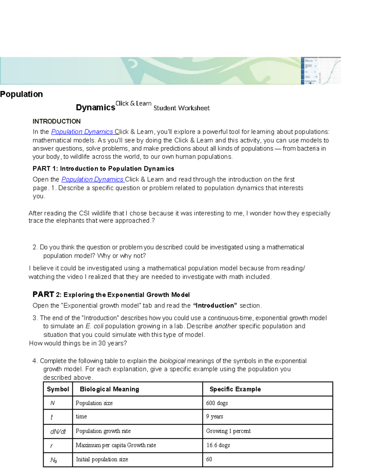 Population Dynamics Activity Population Dynamics Click Learn   Thumb 1200 1553 