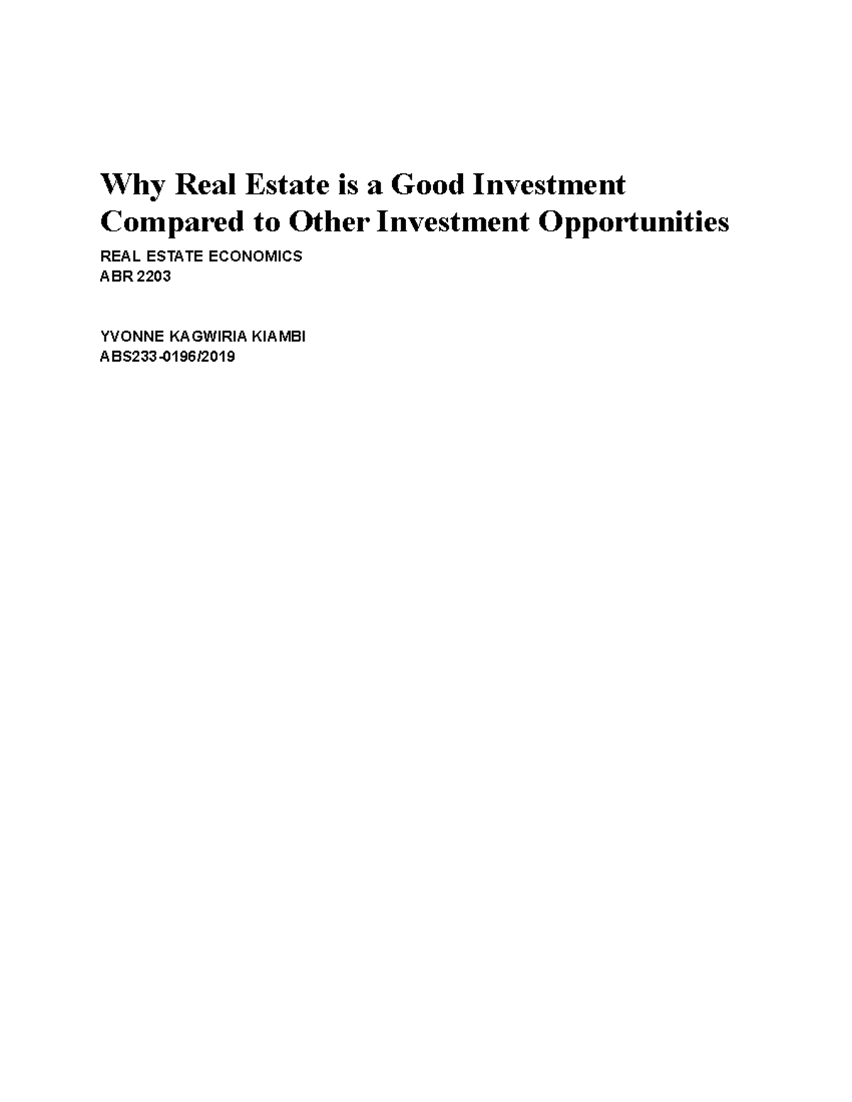 why-real-estate-is-a-good-investment-compared-to-other-investment