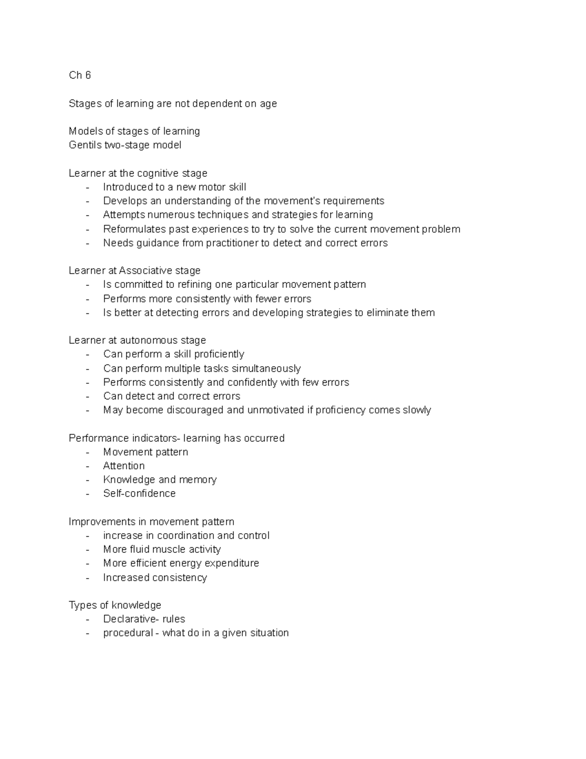 chapter-6-stages-of-learning-ch-6-stages-of-learning-are-not