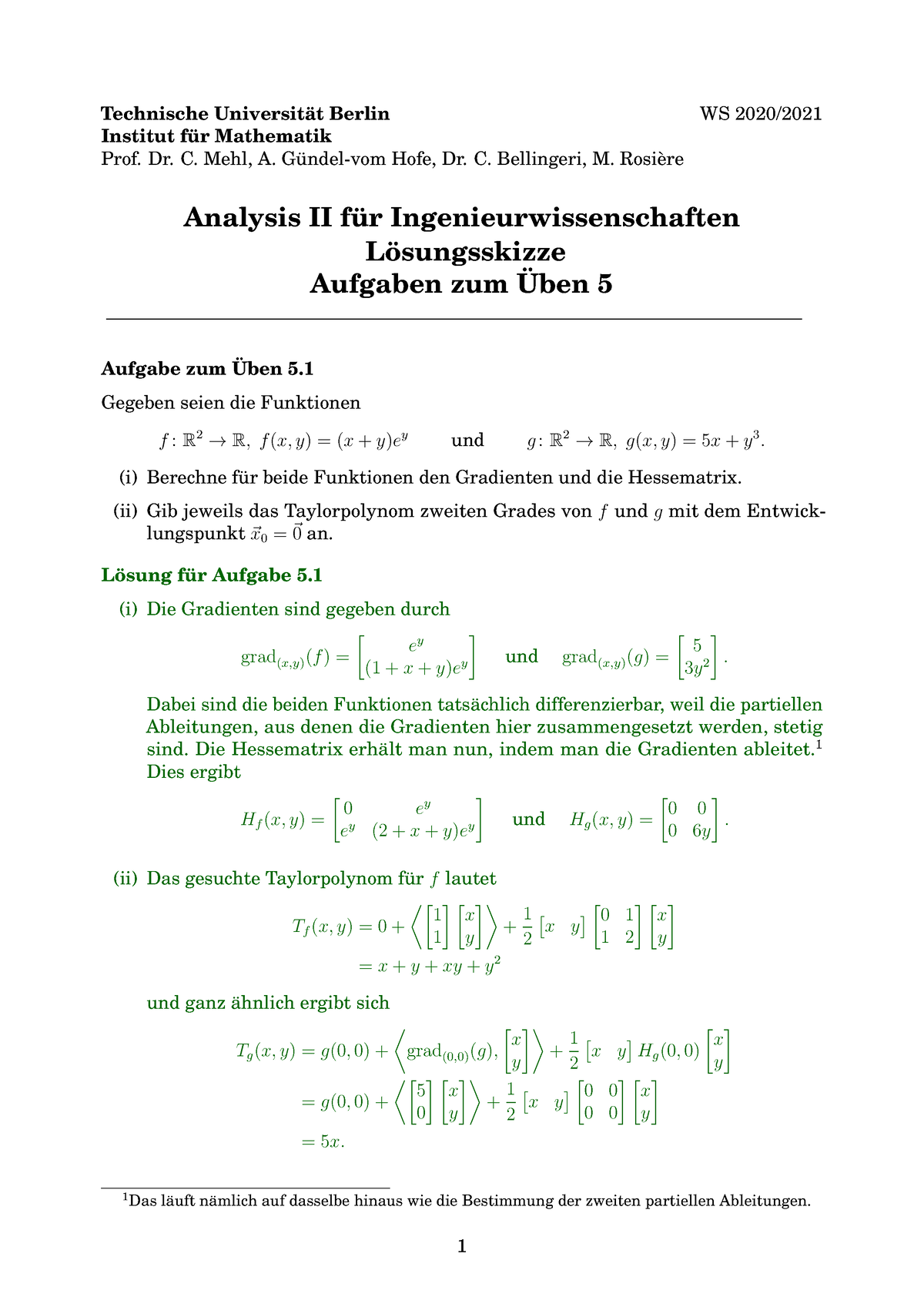 Ueben Ana 2-Loesung - Technische Universit ̈at Berlin WS 2020/ Institut ...