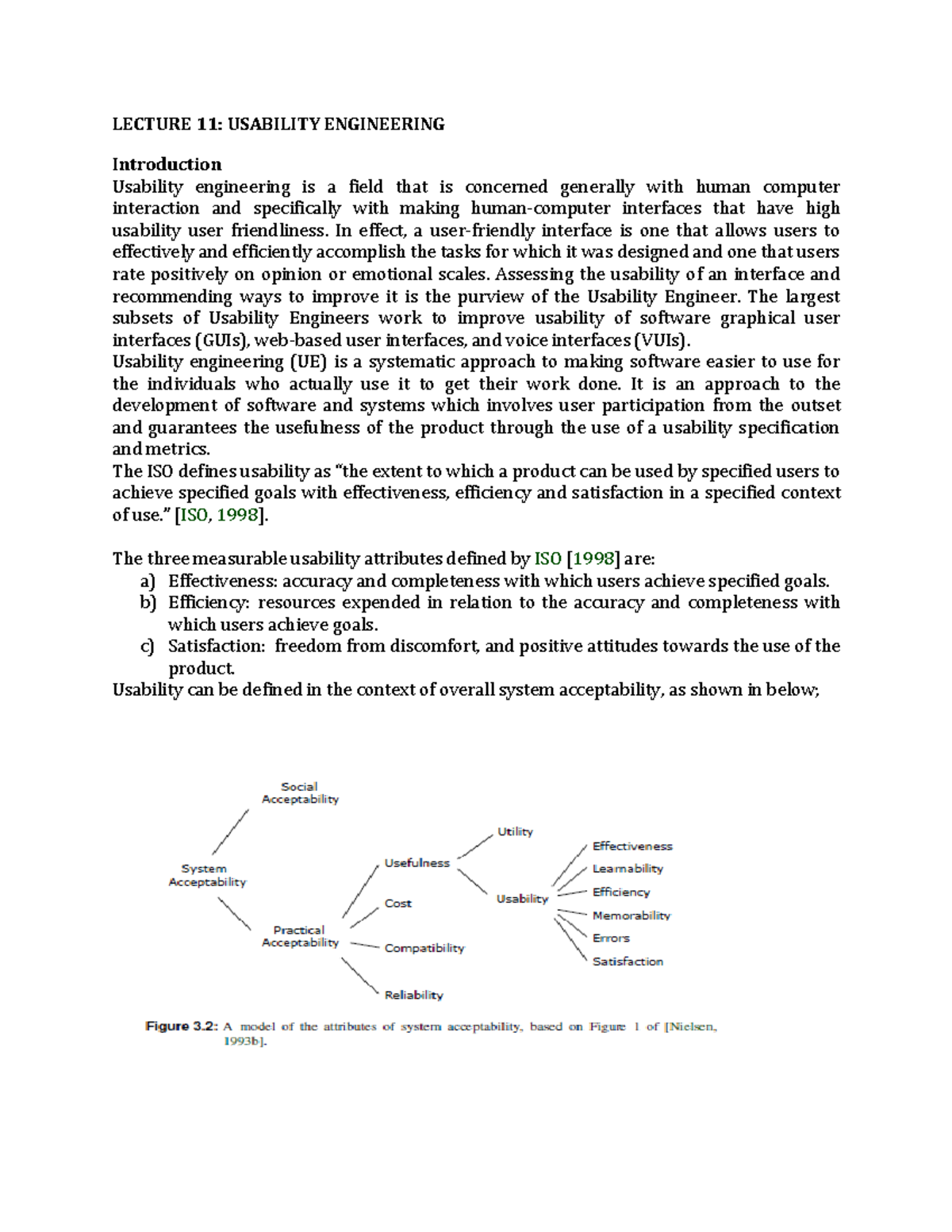 L11 HCI Usability Engineering - LECTURE 11: USABILITY ENGINEERING ...