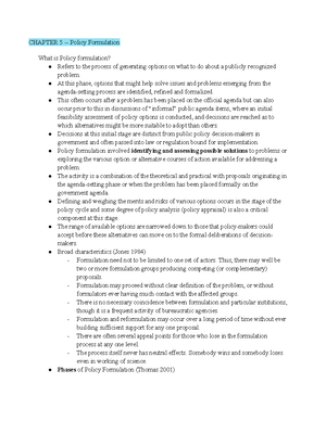Chapter 7a - CHAPTER 7 – Part Policy Implementation The activity in ...