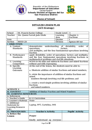 MY-2nd-CO-2023-2024 - Copy - GRADES 1 to 12 DAILY LESSON LOG School ...