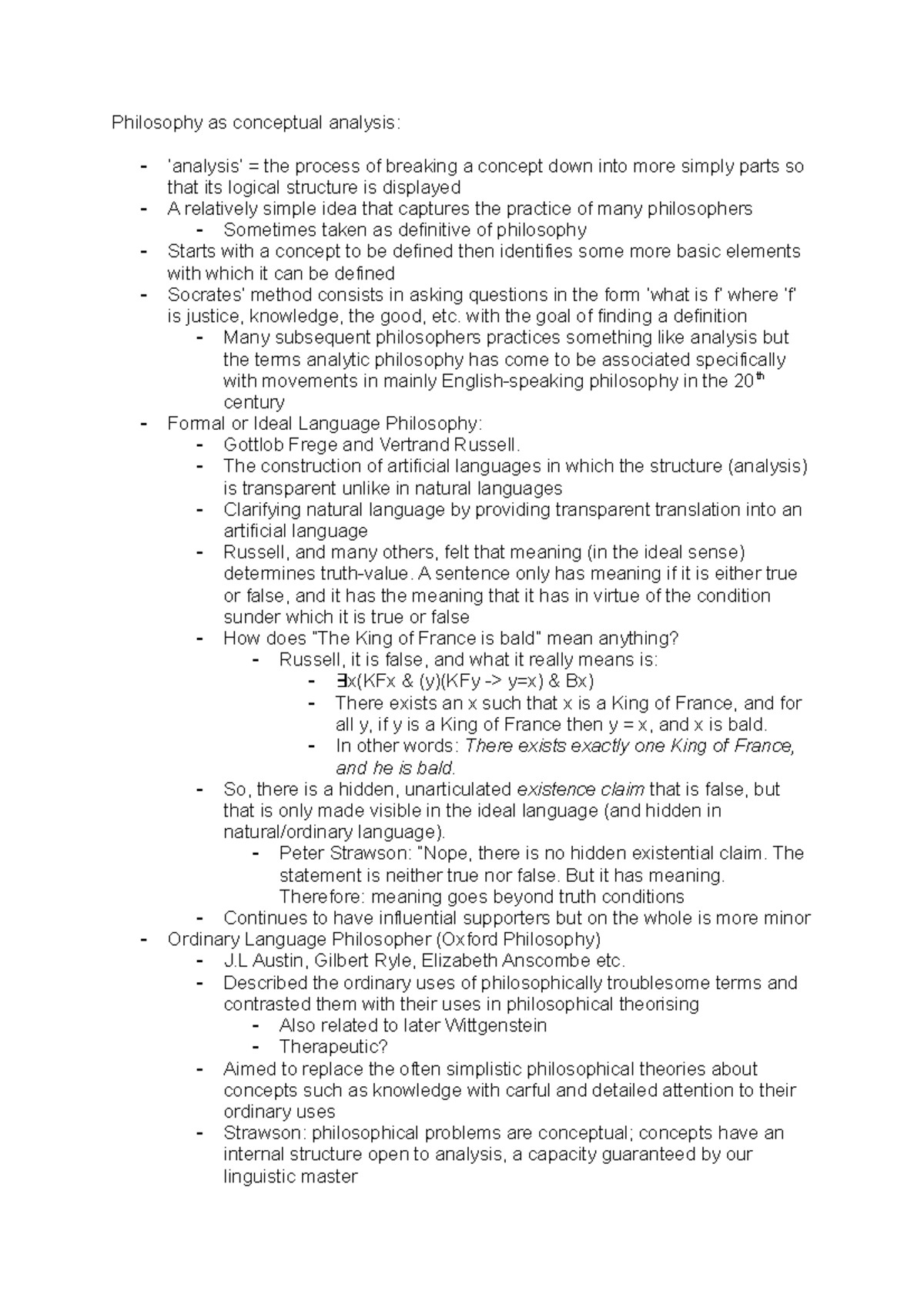 philosophy-as-conceptual-analysis-with-the-goal-of-finding-a