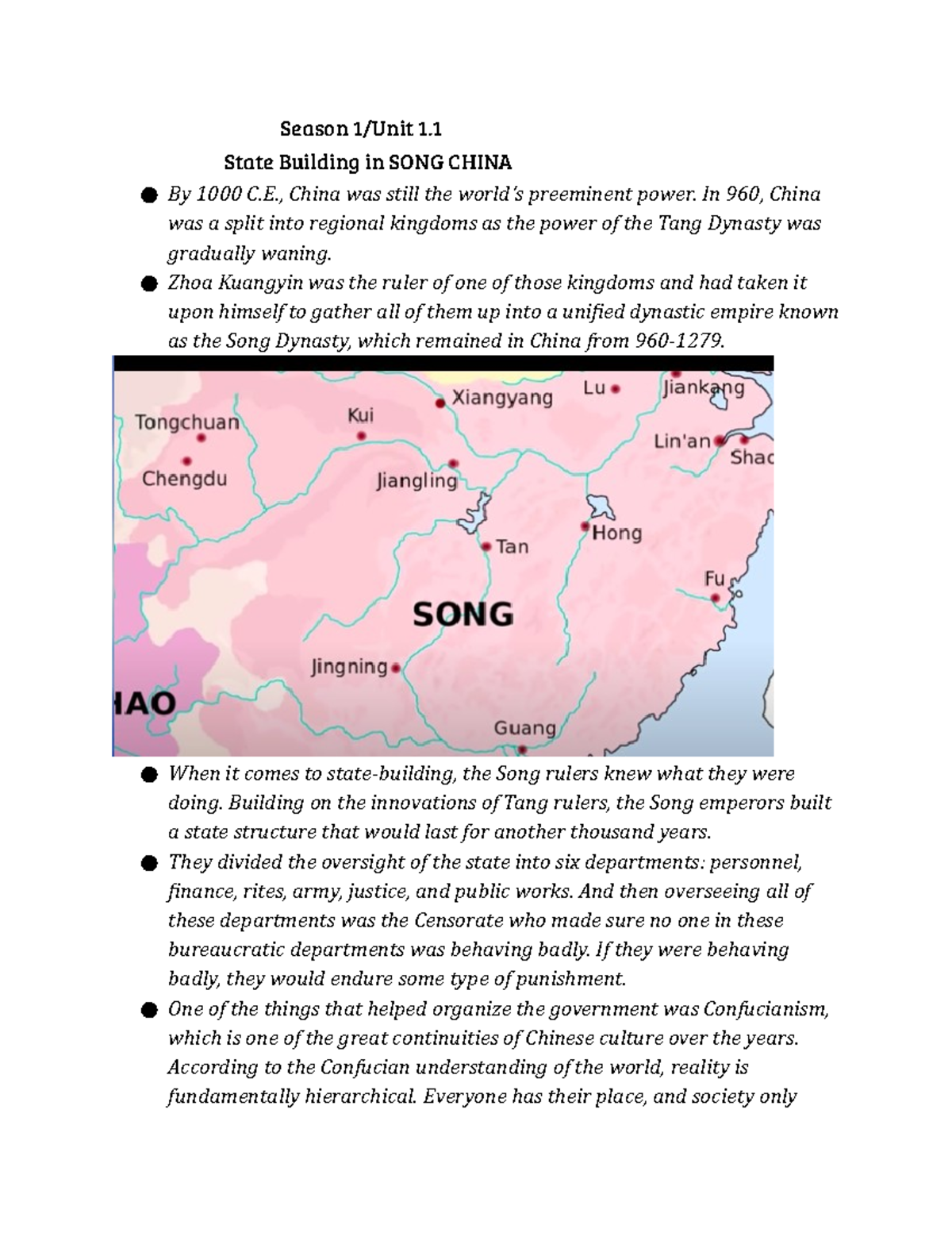 Heimler'S History Season 1 UNIT 1[The Global Tapestry] Season 1/Unit