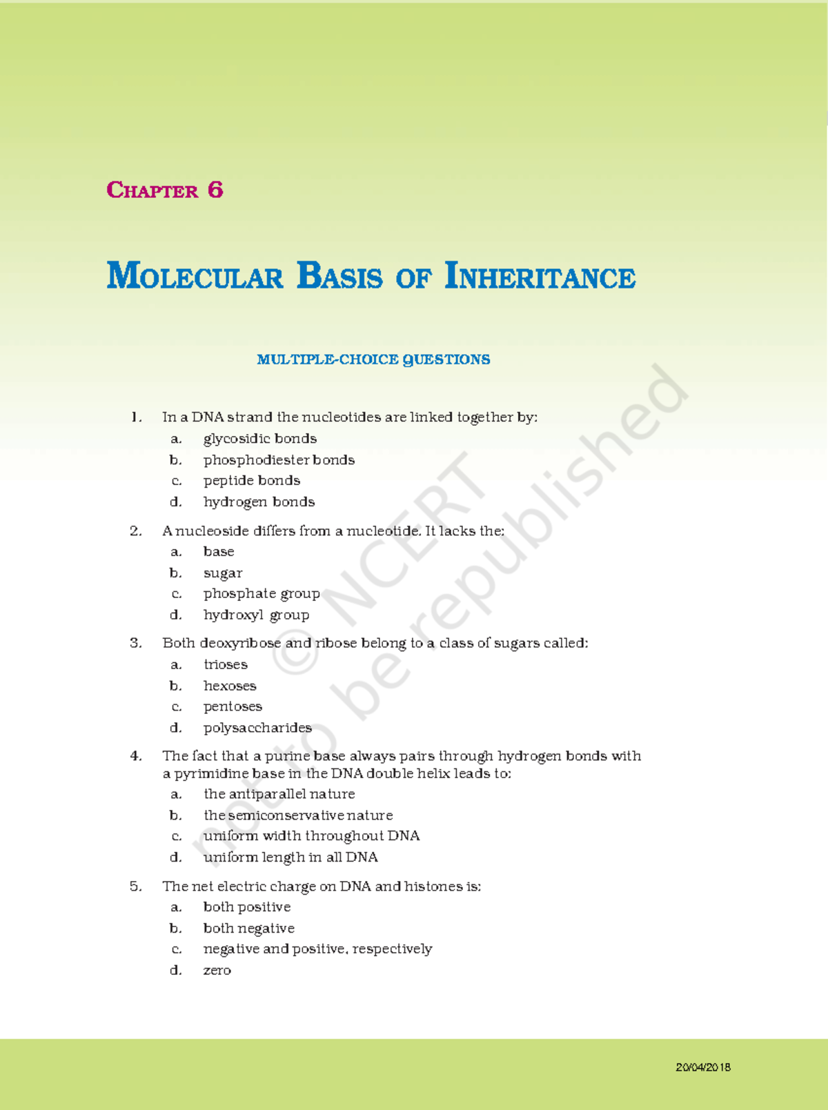 Chapter 6 Biology Exemplar - 36 B IOLOGY, EXEMPLAR PROBLEMS CHAPTER 6 ...