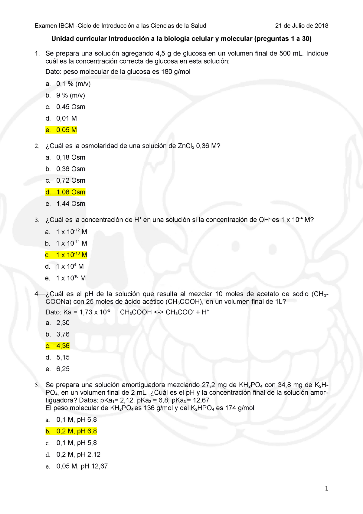 Uc Ibcm Examen Julio 18 Prototipo 1 Studocu