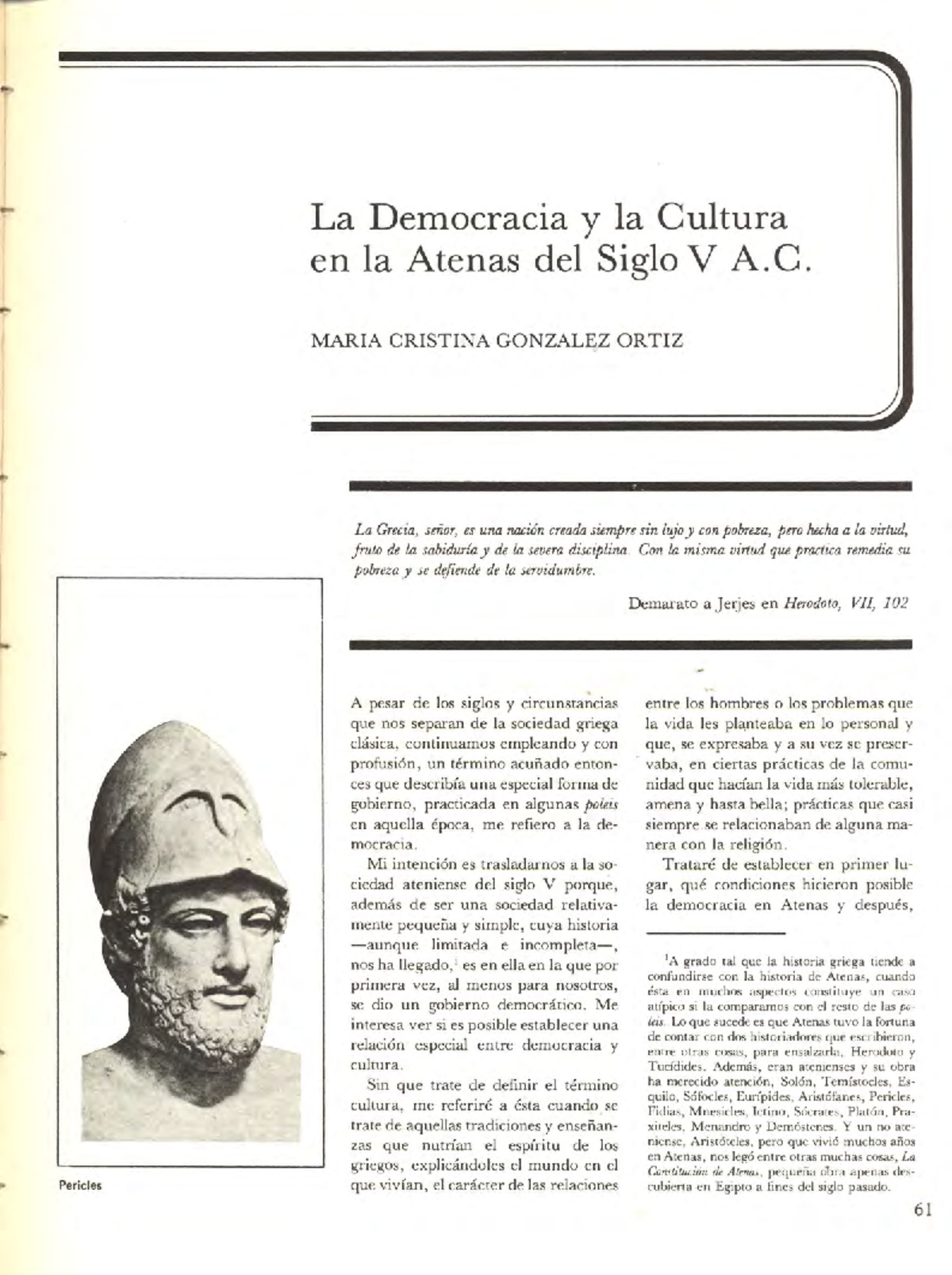 La Democracia y la cultura en Atenas - La Democracia y la Cultura en la ...