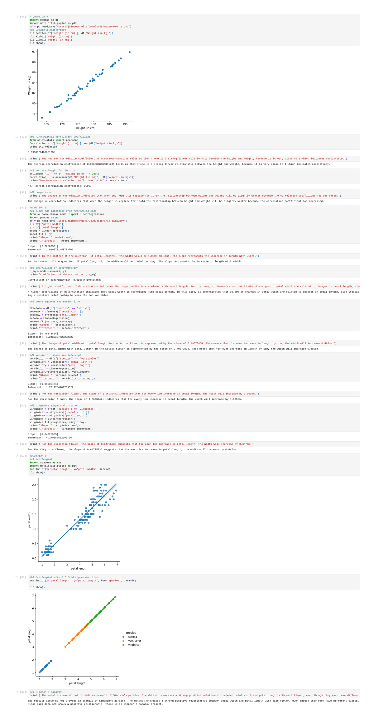 1 updated Assignment 3 - Question 4 import pandas as pd import ...