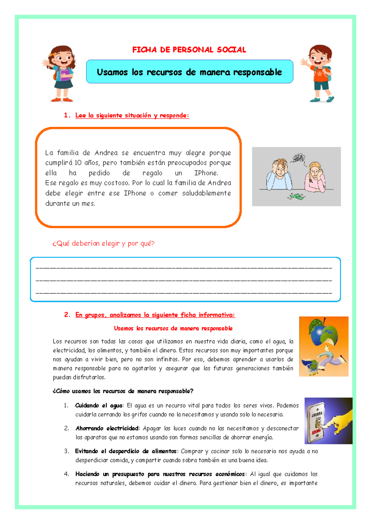 Ficha PS Samos LOS Recursos DE Manera Responsable - FICHA DE PERSONAL ...