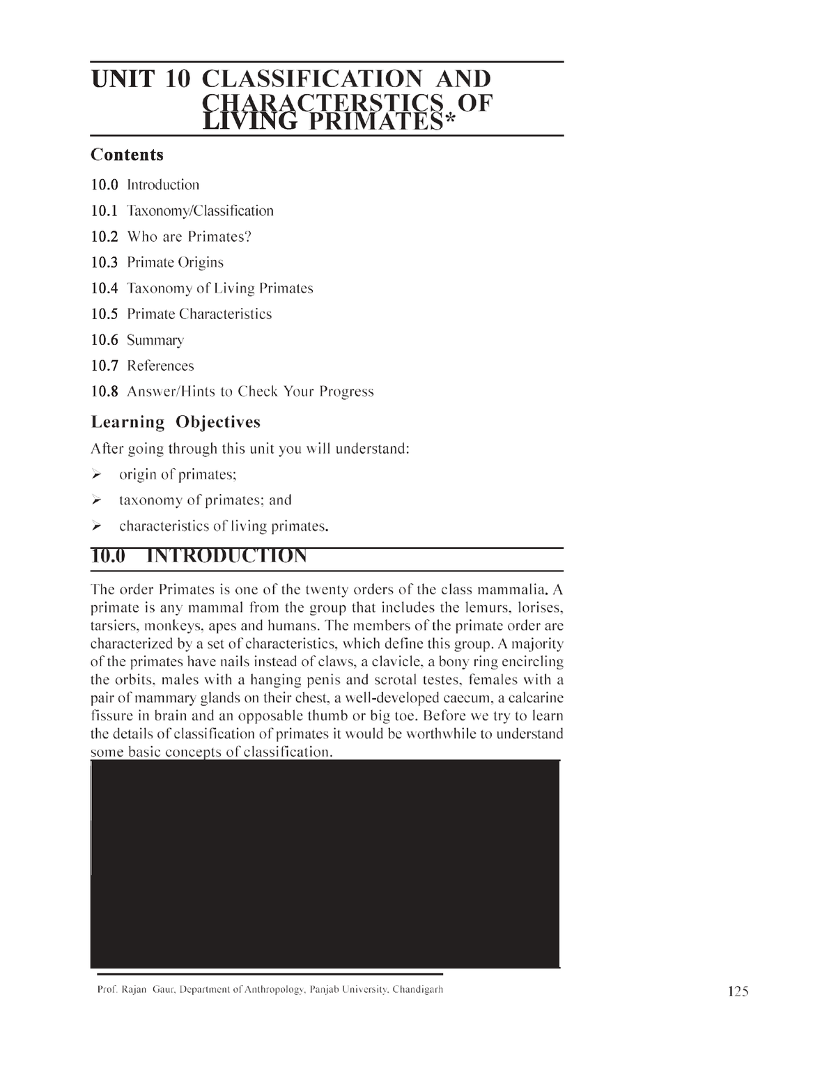 Unit-10 Classification And Characteristics Of Living Primates ...