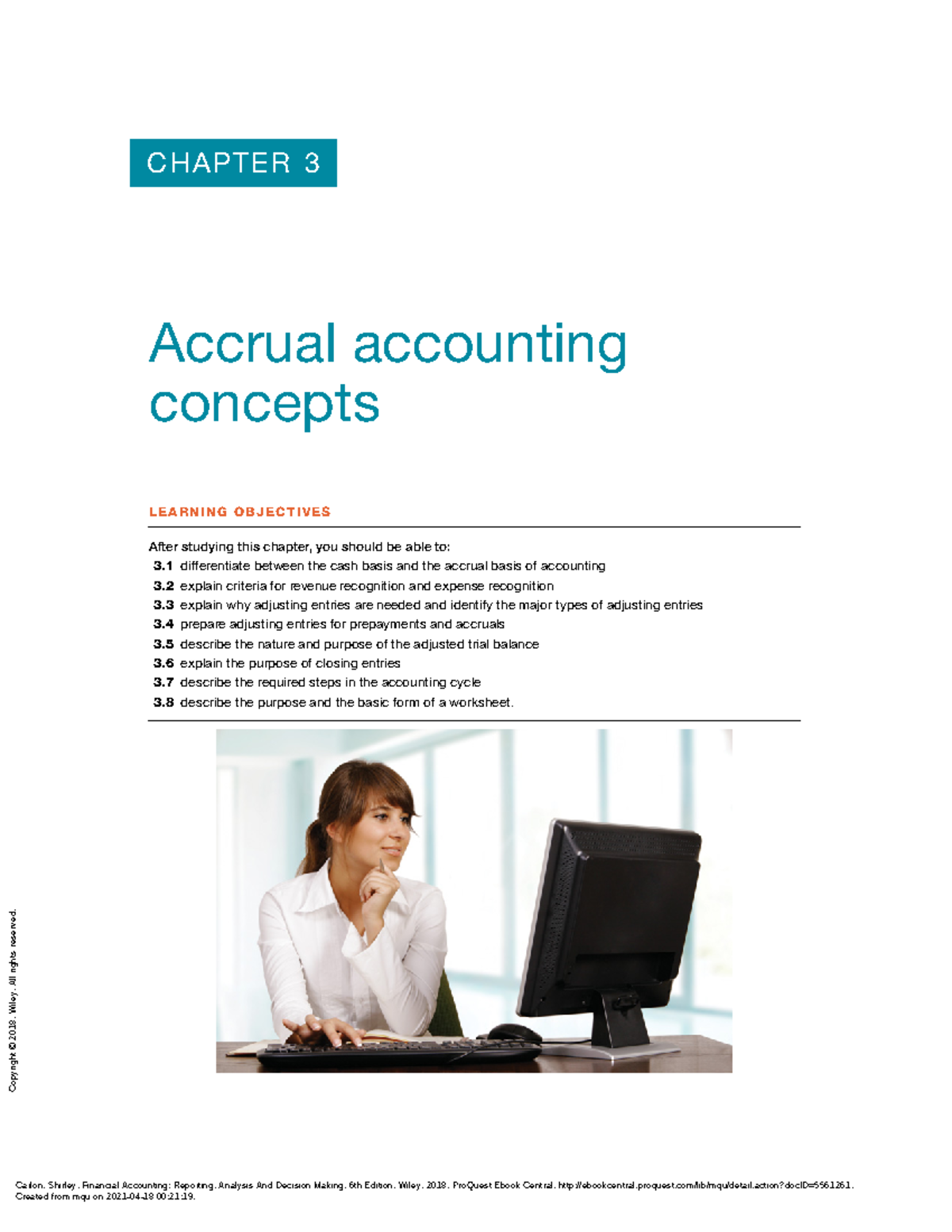 Chapter 3 - Accural Accounting Concepts - CHAPTER 3 Accrual accounting ...