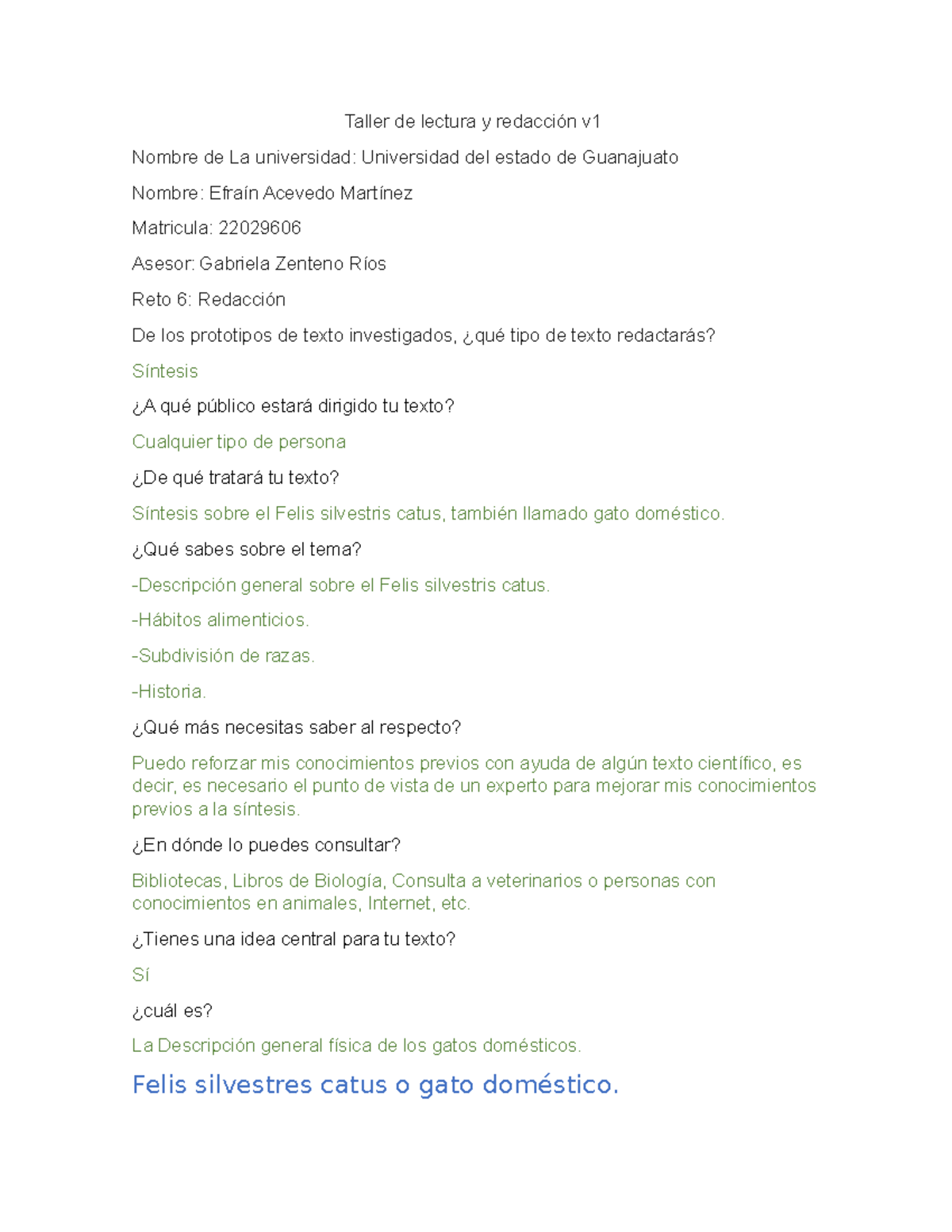 Acevedo Efrain R6 U2 es trabajo Taller de lectura y redacción v