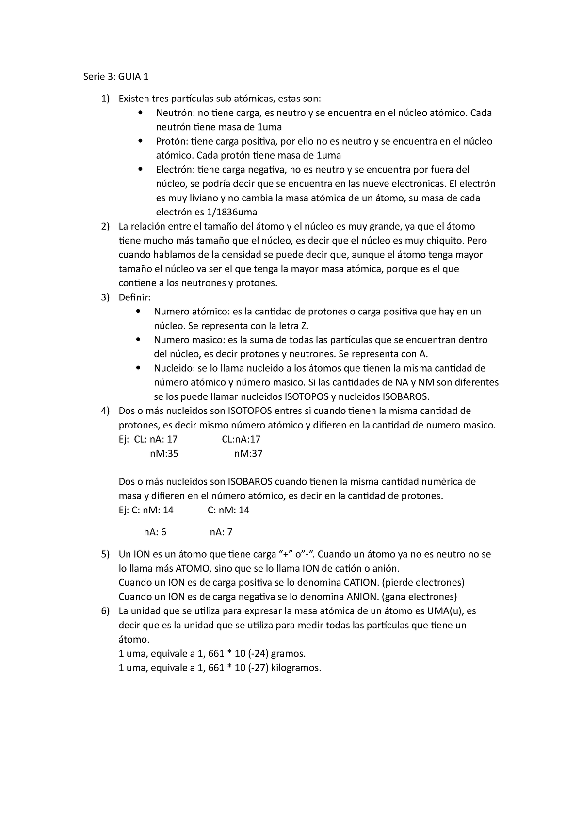 Resumen Quimica - Quimica 05 Ubaxxi - UBA - Studocu