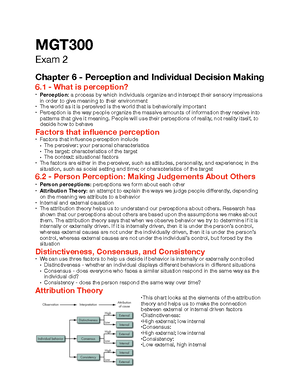 MGT300 Exam 1 Running Notes - MGMT300 Exam 1 Notes Essentials Of ...