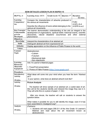 EPP Lesson Plan - A Detailed Lesson Plan In EPP For Grade 6 Prepared By ...