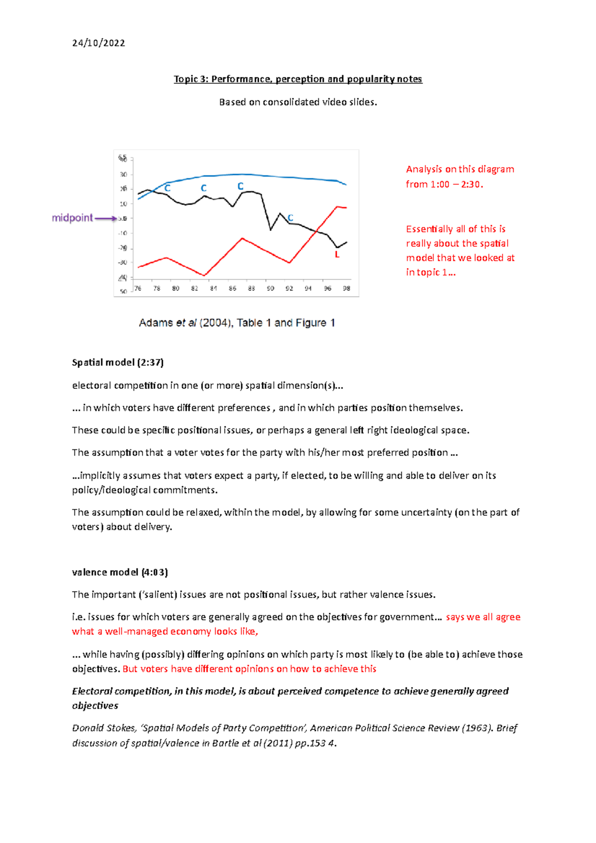 Topic 3 - Pre Lecture Notes - Topic 3: Performance, perception and ...