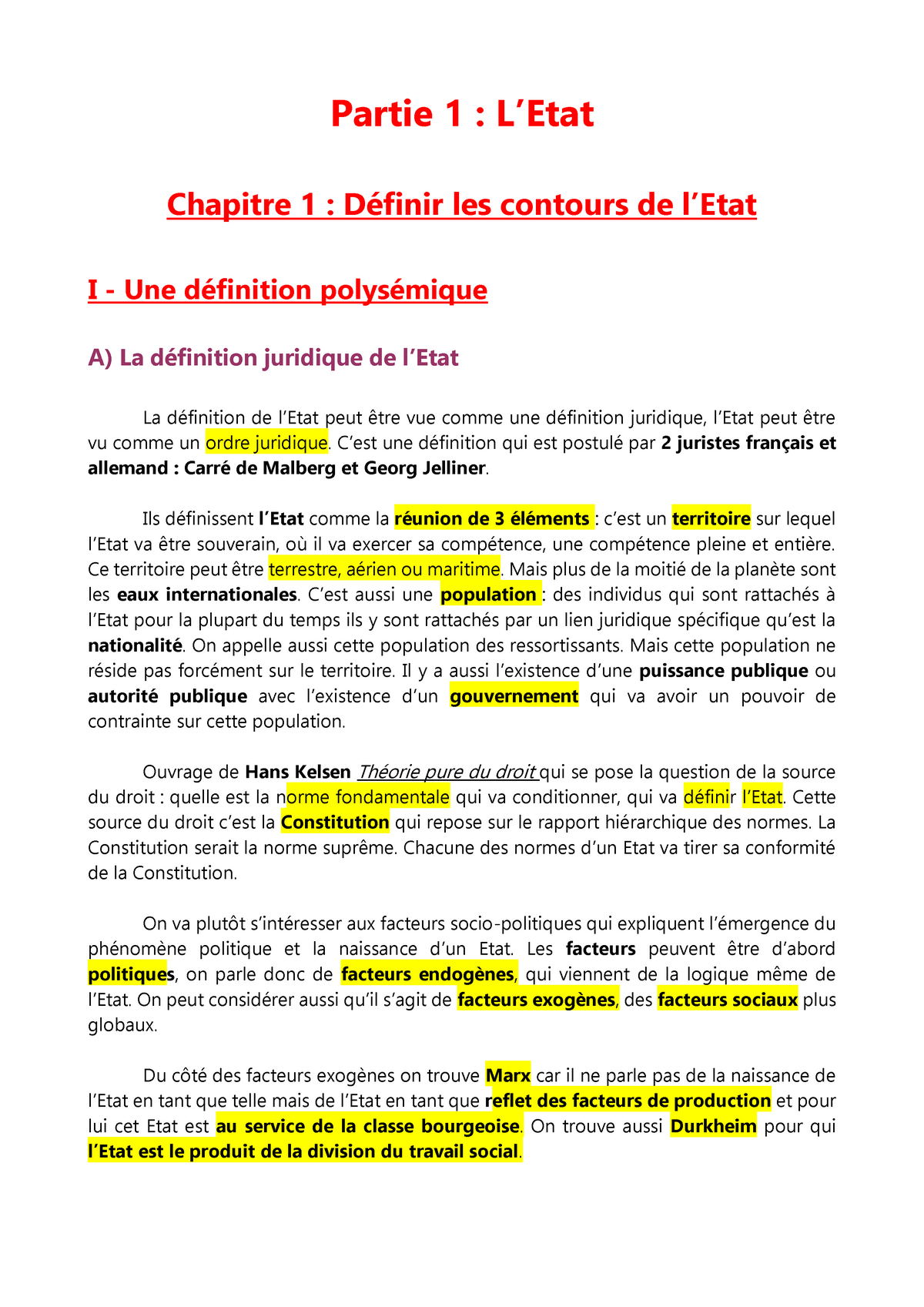 Sciences Politiques - Warning: TT: Undefined Function: 32 Partie 1 : L ...