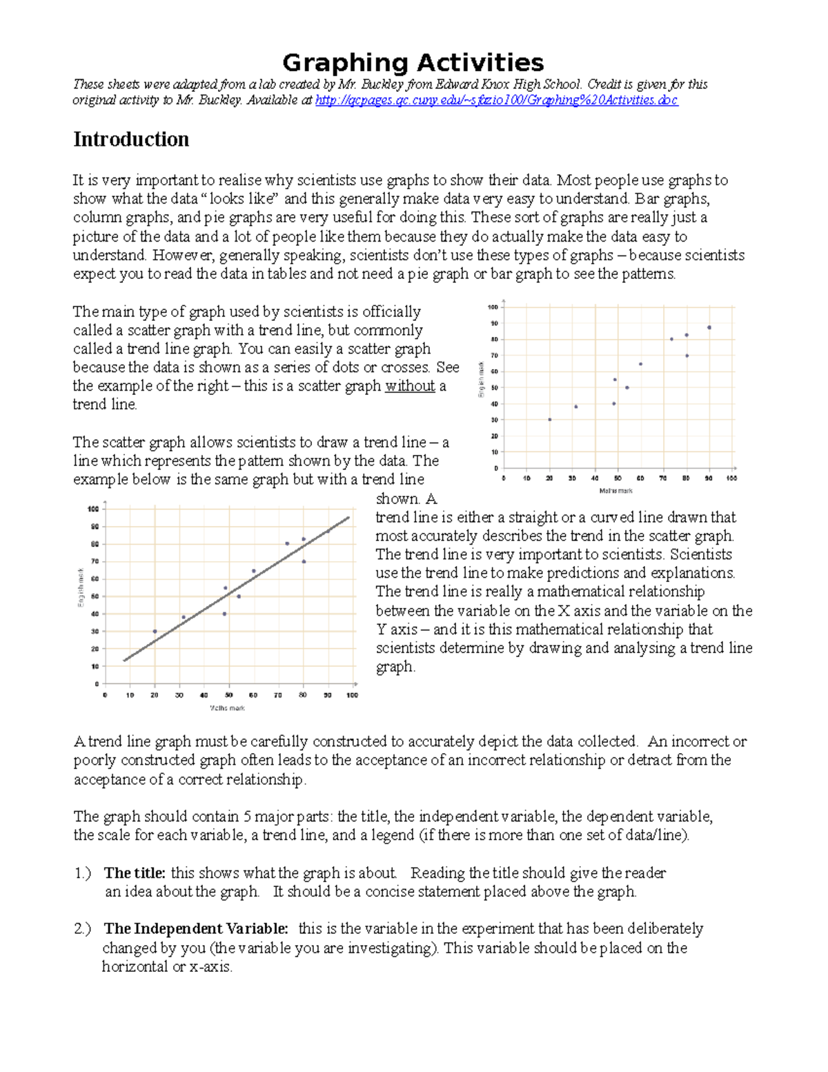 graphing-practice-activities-studocu