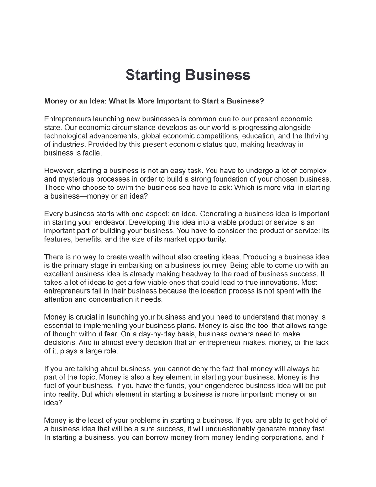 starting-business-important-notes-starting-business-money-or-an