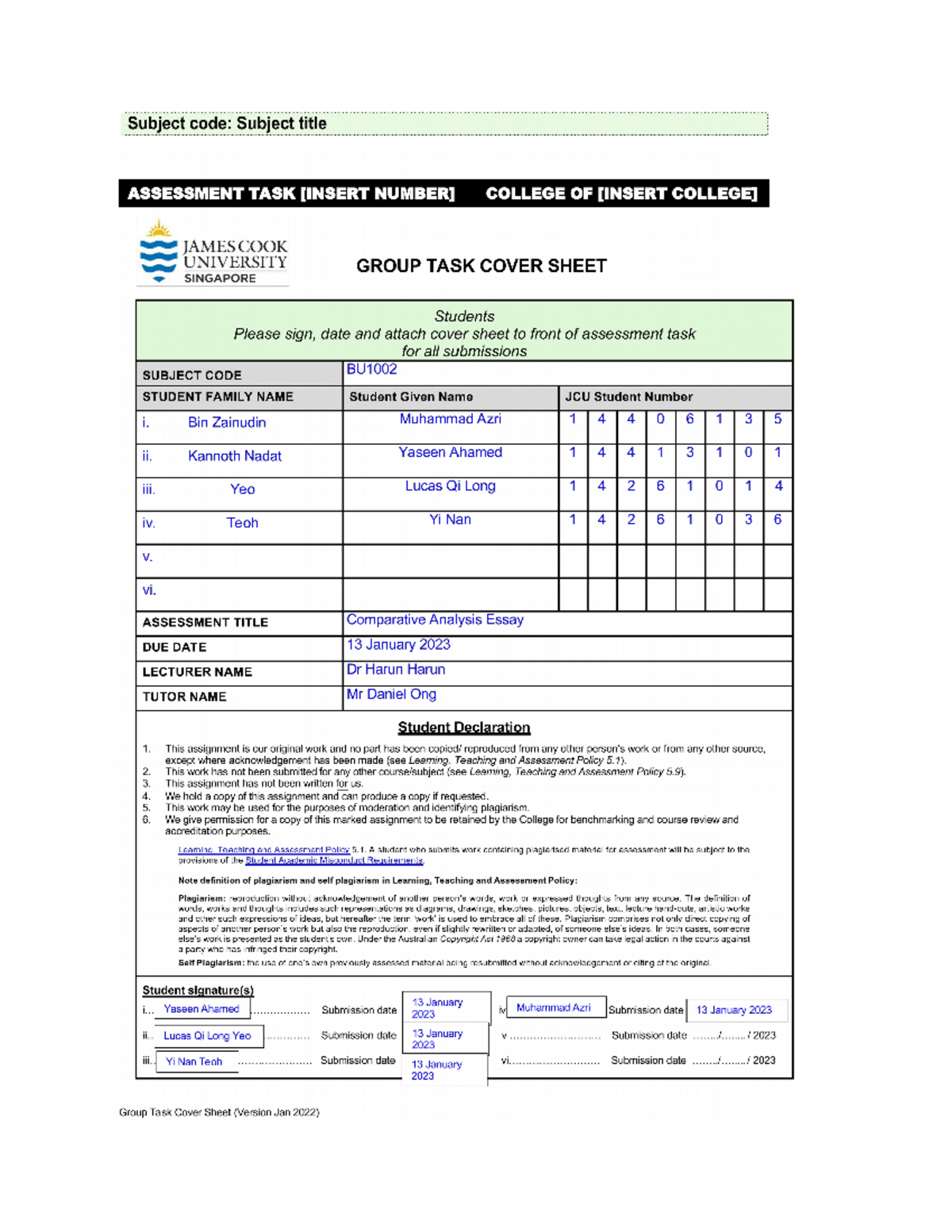 BU1002 Assignment 2 - Table Of Contents Introduction 1 Story-I 2 Hydrix ...