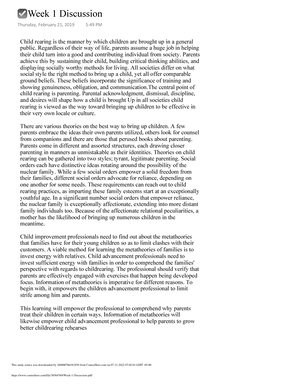 Week 2 Assign 2 - What infant social-emotional behaviors did you see? I ...