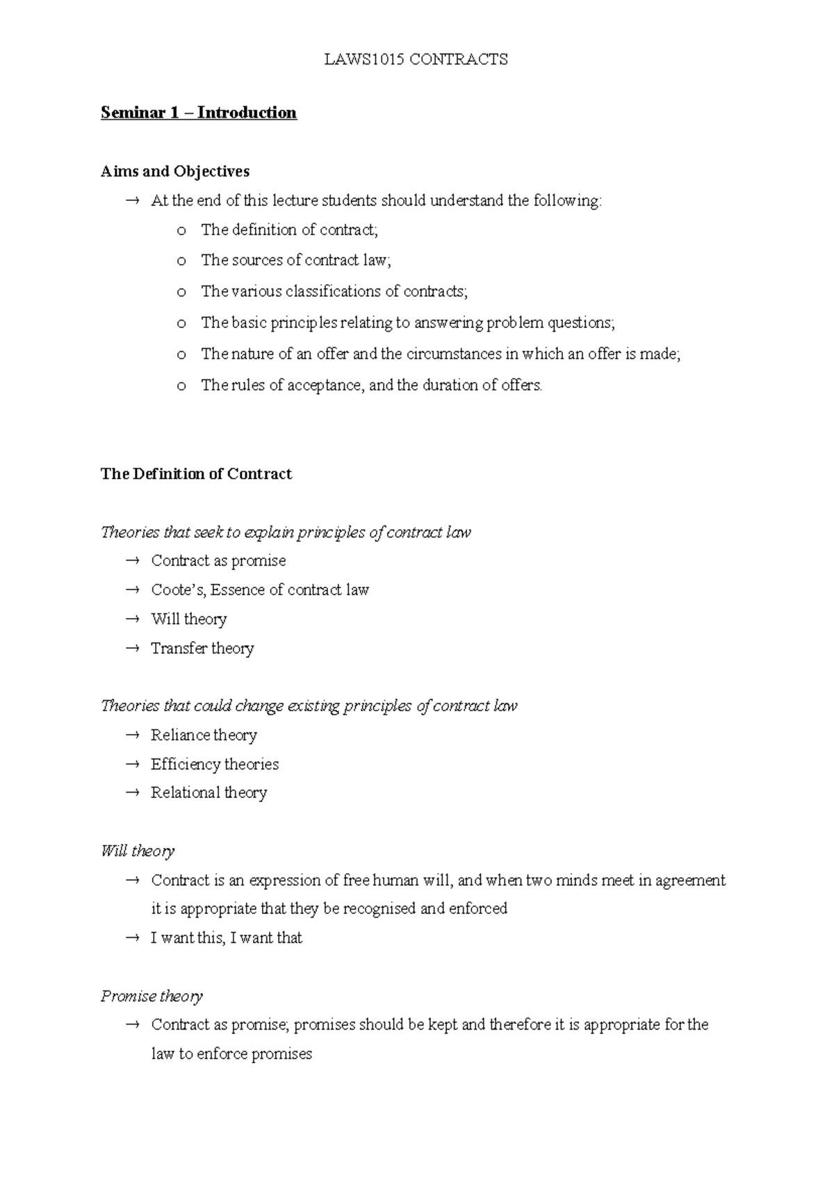 Introduction Seminar - Seminar 1 – Introduction Aims and Objectives At ...