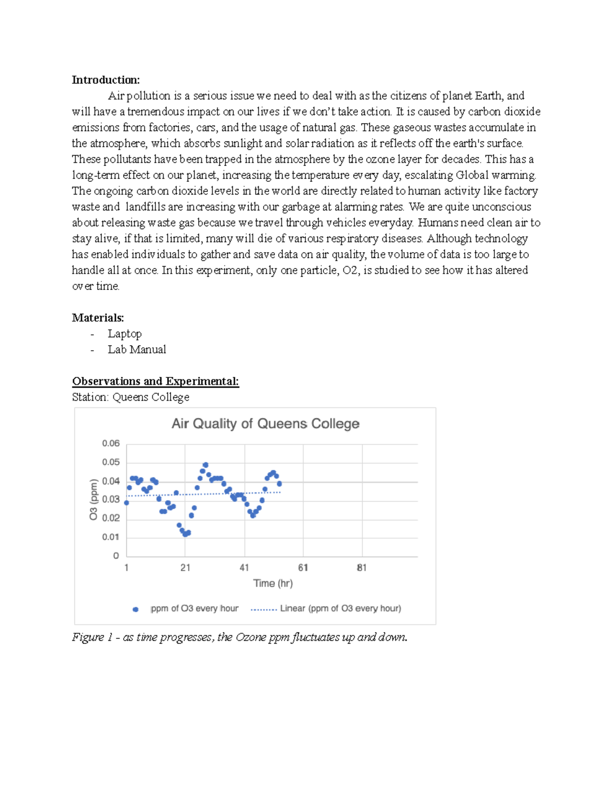 air quality analysis thesis