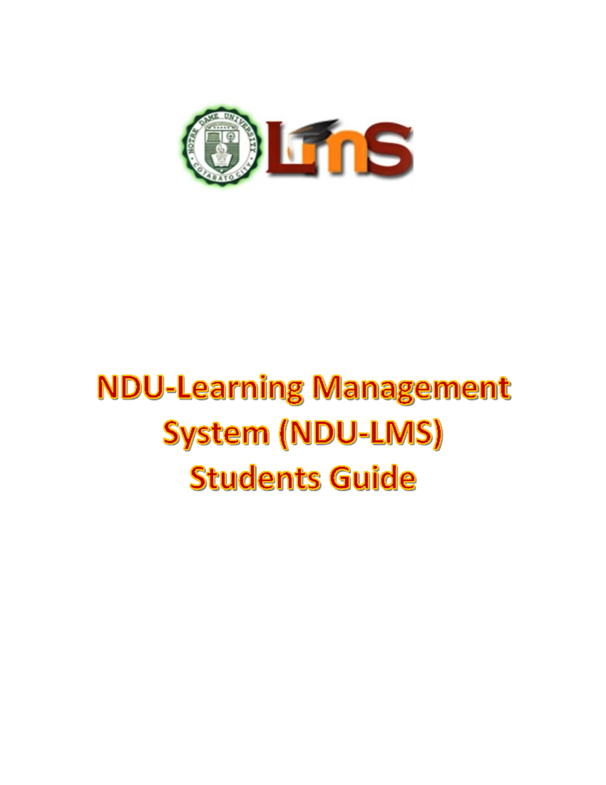 Student-LMS-Guide - Lms - Nursing Practice - Note: You can also watch ...