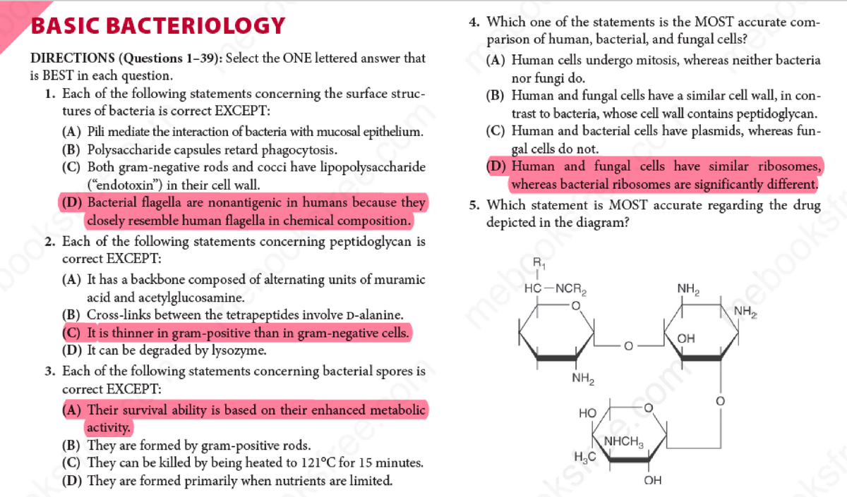 Bacteriology Mcq'S - Microbiology - Studocu